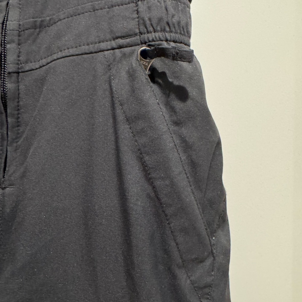LL BEAN kid’s Insulated Snow Bib Pants. Size 6x-7. Black color. - Picture 3 of 7